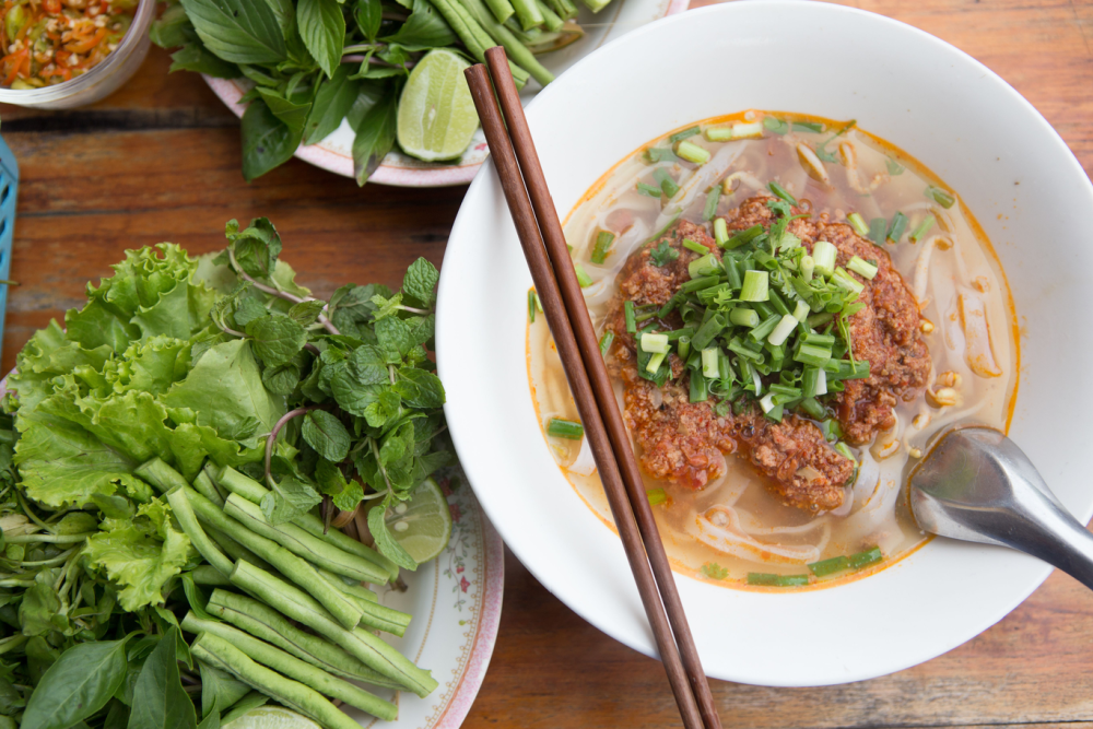 Beef Noodle Soup twisht Laos