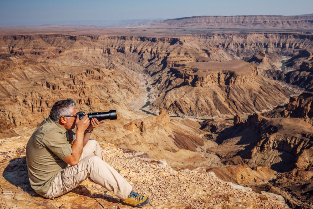 Fish River Canyon twisht Namibia