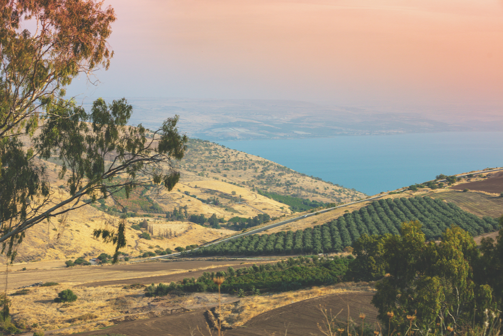 Tiberias, Sea of Galilee, Israel, road trip