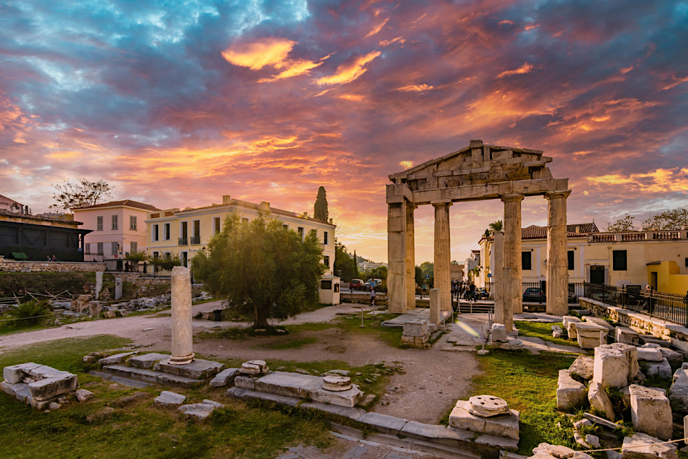 Roman Agora Athens twisht