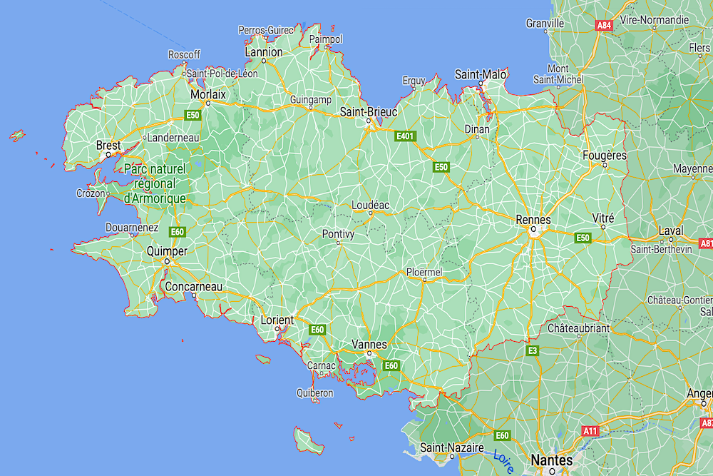 Brittany map twisht