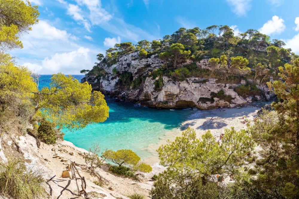 Cala Macarelleta Menorca twisht