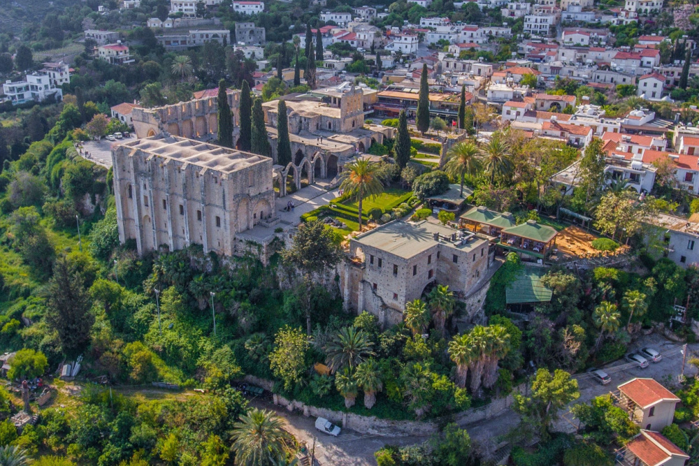 Bellapais Abbey Cyprus twisht