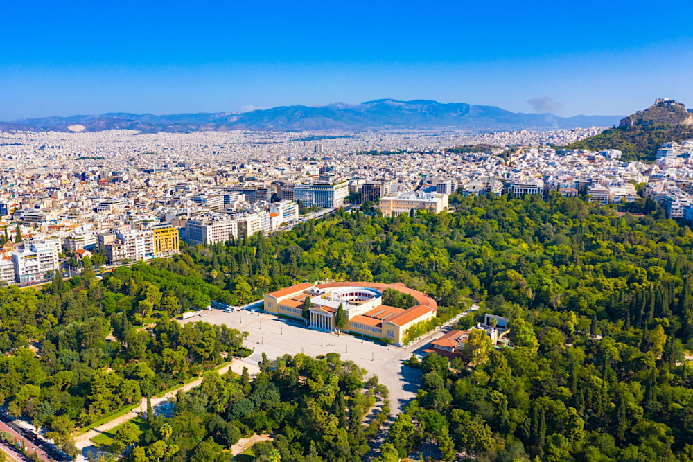 National Gardens Athens twisht