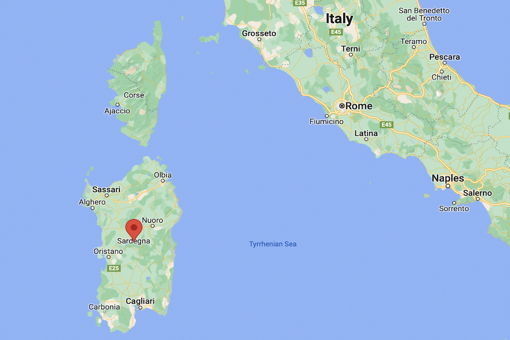 Sardinia Map twisht blog