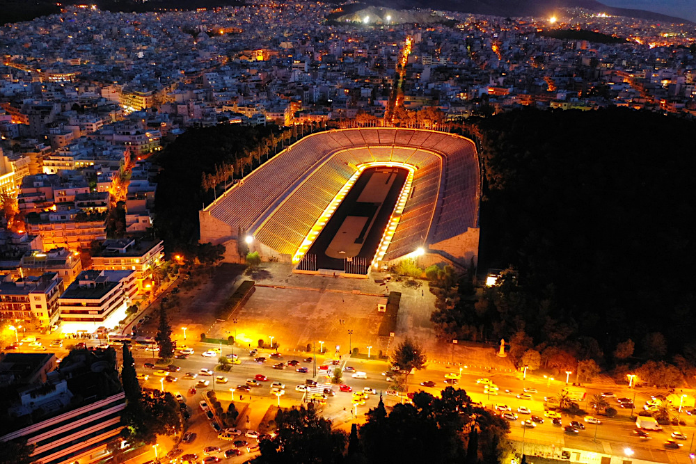 Panathenaic Stadium Athens twisht