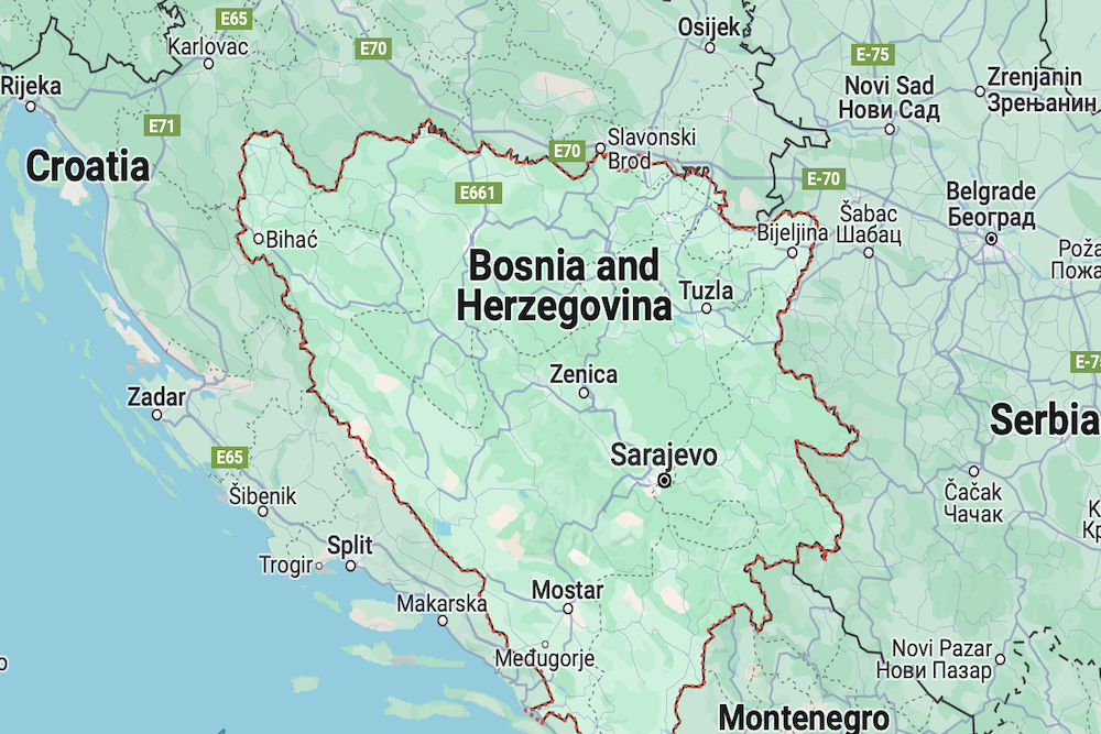 Bosnia twisht blog map